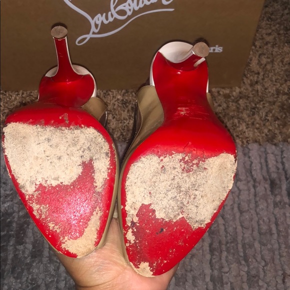Christen Louboutin Heels Size 35.5, Authentic - Picture 3 of 4